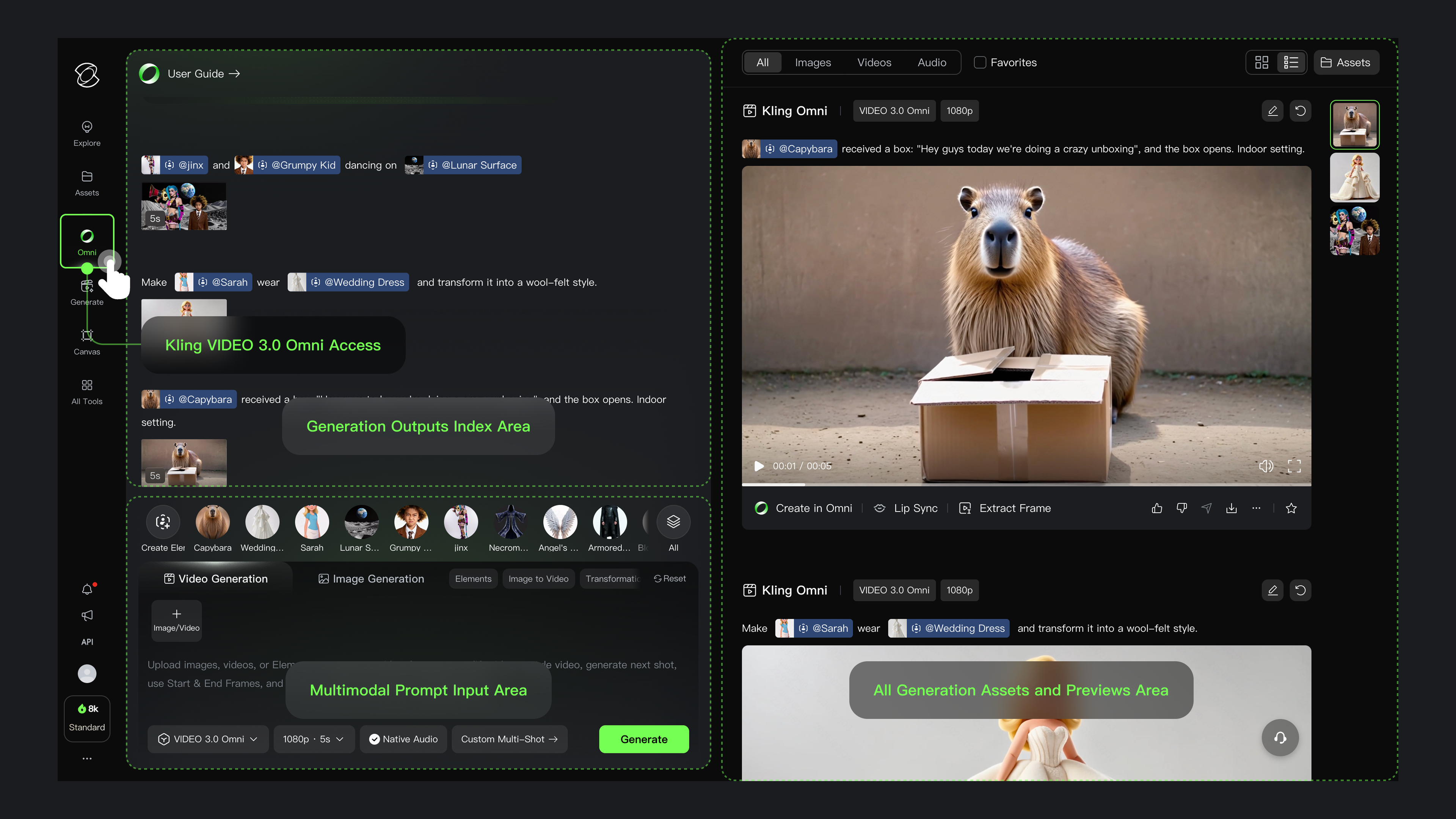 Kling VIDEO 3.0 Omni Model User Guide